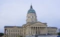 Topeka, Kansas - State Capitol Royalty Free Stock Photo