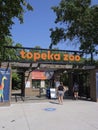 Topeka Zoo Entrance Gate