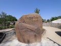 Topeka Zoo Rock Sign