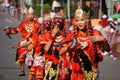 Topeng dance or beksan topeng dance from West Java. Royalty Free Stock Photo