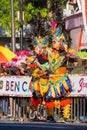 Topeng Ireng dance from Central Java on the 3rd BEN Carnival Royalty Free Stock Photo