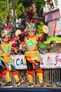 Topeng Ireng dance from Central Java on the 3rd BEN Carnival Royalty Free Stock Photo