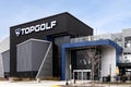 TopGolf in Schaumburg, IL. Royalty Free Stock Photo