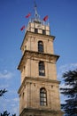 Tophane Clock Tower in Bursa, Turkiye Royalty Free Stock Photo