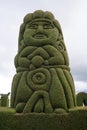 Topiary closeup in Tulcan Ecuador Royalty Free Stock Photo