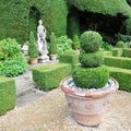 Topiary in a Formal Garden Royalty Free Stock Photo