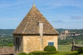 The gardens of the Jardins de Marqueyssac Royalty Free Stock Photo