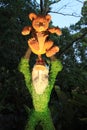 Topiary figures the Lion King at Epcot