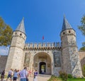 Topkapi Palace The Gate of Salutation, Istanbul Royalty Free Stock Photo