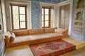 Topkapi Palace Interior, Istanbul, Turkey Royalty Free Stock Photo