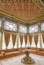 Topkapi Palace Interior, Istanbul, Turkey Royalty Free Stock Photo