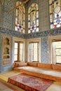 Topkapi Palace Interior, Istanbul, Turkey Royalty Free Stock Photo