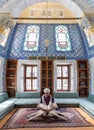 Topkapi Palace - Library of the Ahmed III Interior Royalty Free Stock Photo