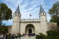 Topkapi Palace, Travel to Istambul, Turkey Royalty Free Stock Photo