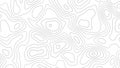 Topographic line pattern. Topography map. Contour geographic texture. Mountain background. Topograph terrain. Abstract relief