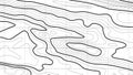 Topographic map background. Abstract vector illustration
