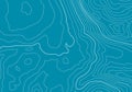 Topographic map background with altitude lines. Abstract terrain topography with elevation levels of the relief