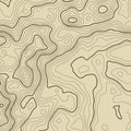 Topographic map background concept with space for your copy. Topography lines art contour , mountain hiking trail Royalty Free Stock Photo