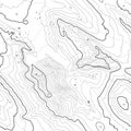 Topographic map background concept with space for your copy. Topography lines art contour , mountain hiking trail