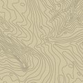 Topographic map background concept with space for your copy.Vector abstract illustration.Geography concept. Royalty Free Stock Photo