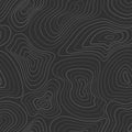 Topographic map, topographer seamless pattern, typography linear background for mapping and audio equalizer backdrop