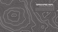 Topographic Map Contour Background.