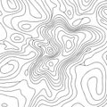 Topographic Map Contour Lines Abstract Royalty Free Stock Photo