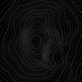 Topographic map lines background. Vector illustration