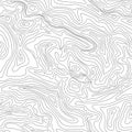 Topographic map, seamless pattern Royalty Free Stock Photo