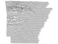 Arkansas Relief Map