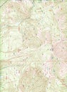 Topographical Map Background