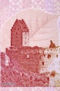 Topolcany Castle from Slovak money