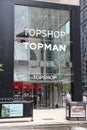 Topshop store Royalty Free Stock Photo