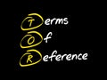 TOR - Terms of Reference