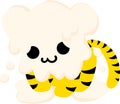 Illustration of a cute tiger