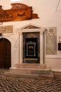 Torah ark housing the Torah scrolls in The Kahal Shalom Synagogue