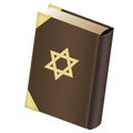 Torah book - icon on white background