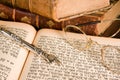 Torah pointer and glasses