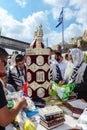 The Torah Roll in magnificent case