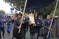 Inauguration of a new Torah scroll ceremony