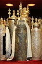 Torah scrolls in the synagogue Royalty Free Stock Photo