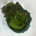 360 view of the Lemo site of Toraja