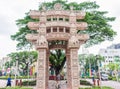 The Torana Gate in Brickfields Little India Kuala Lumpur. It is a gateway to India-Malaysia Friendship.