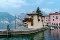 Torbole Harbour Royalty Free Stock Photo