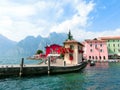 Torbole on Lake Garda in Italy Royalty Free Stock Photo