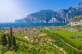 Torbole on lake Garda, Trient, Italy Royalty Free Stock Photo