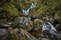 Torc waterfall in Killarney National Park, Ireland Royalty Free Stock Photo