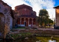 View of the Santa Fosca Church in Torcello, Italy Royalty Free Stock Photo