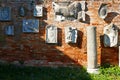 Torcello wall relief and sculptures