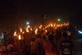 Torch festival at Ramadhan